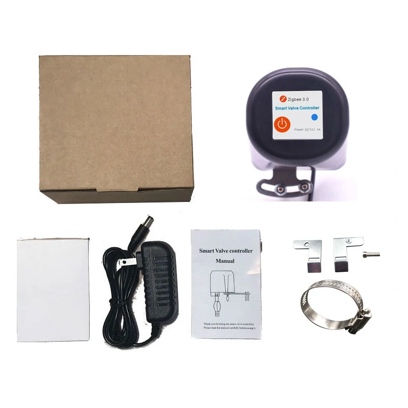 

Tuya Zigbee faucet Water/Gas Valve switch wireless controller smart home wifi pipe robot Smart Life work with Alexa Google home
