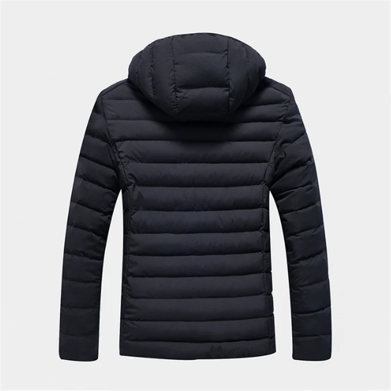 Зимняя куртка из хлопка с капюшоном, мужская одежда Jaqueta Masculino Casaco Masculina Erkek Giyim, модная мужская куртка от AliExpress RU&CIS NEW
