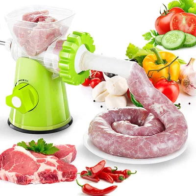

Meat Grinder Beef Sausages Maker Manual Meat Mincer Food Processors Food Chopper Kitchen Tool Gadgets