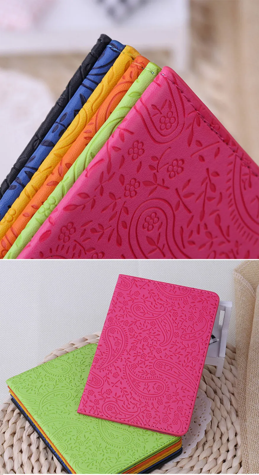 Держатели для паспорта защитный кошелек бизнес держатель карт мягкая обложка