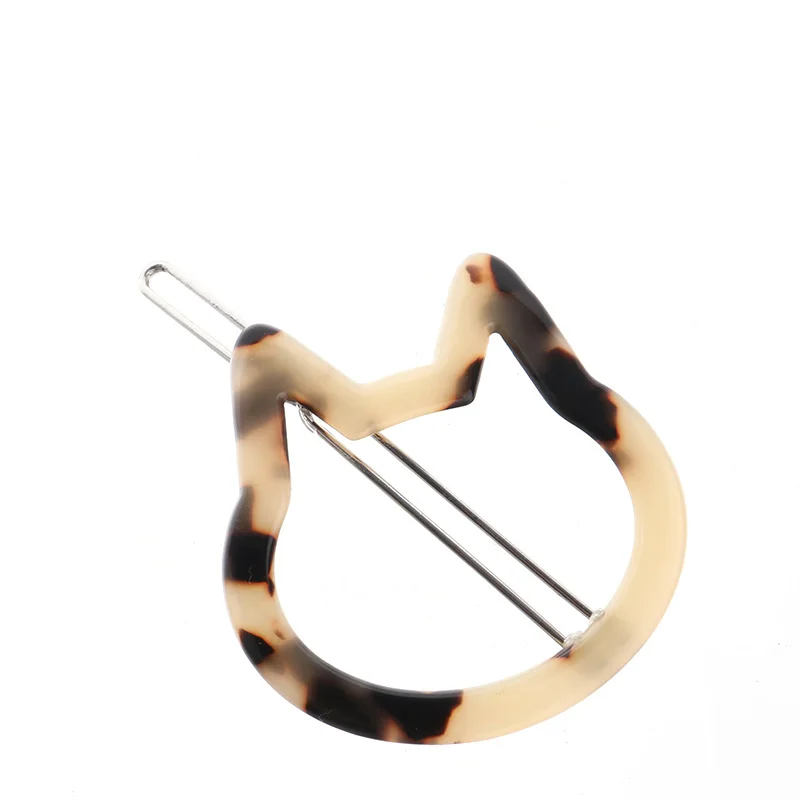 wholesale hot sale Korea cat hair grips side snap BB alligator clips clamps accessories for women girls |