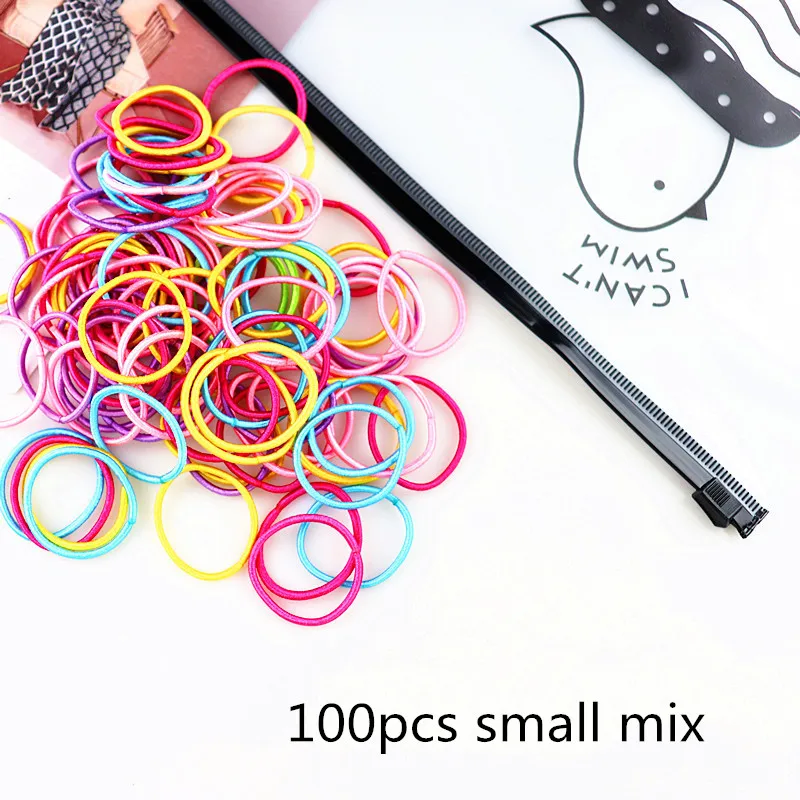 100 шт./компл. простой маленький круг тонкий волос Веревка галстук высокая