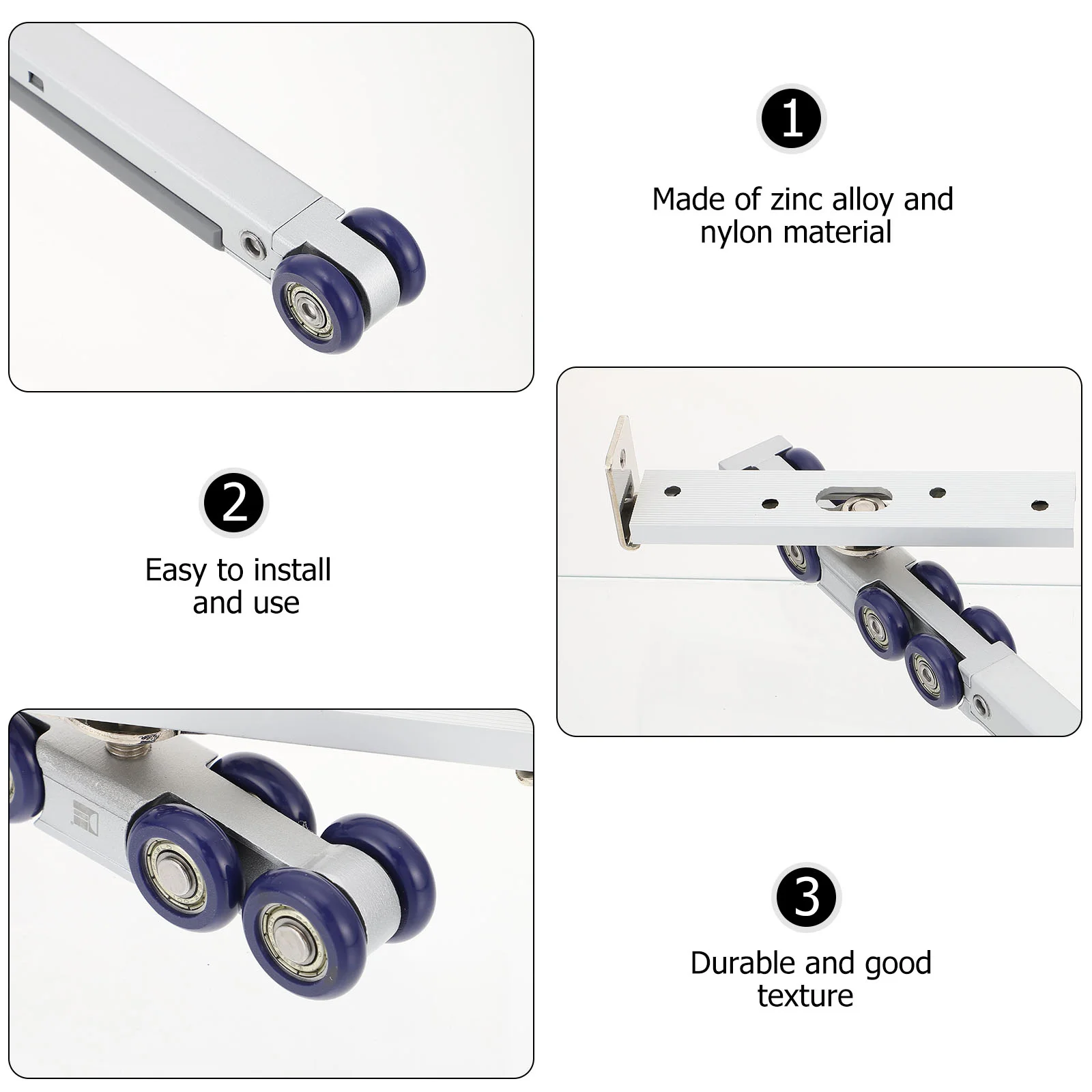1 Set Door Track Roller Multi-purpose Sliding Accessories | Обустройство дома
