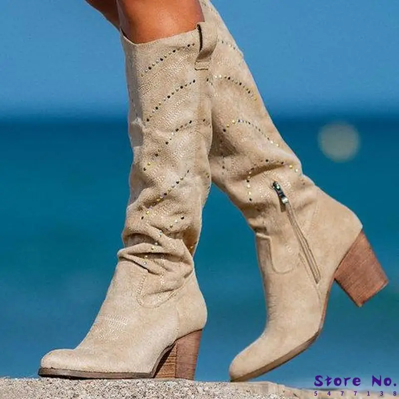 Женские сапоги до колена Женская обувь Ботинки гладиаторские