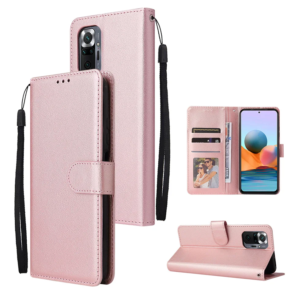 Чехол-бумажник с магнитной застежкой для Xiaomi Redmi 4A 4X 5A 5 Plus 6A 7A 8 8A 9 9A 9C Note 4 6 7 Pro 8T 9T