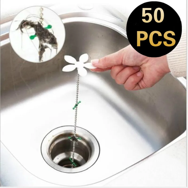 50 шт. фильтр для депиляции раковины ванной комнаты дренажная труба кухонная