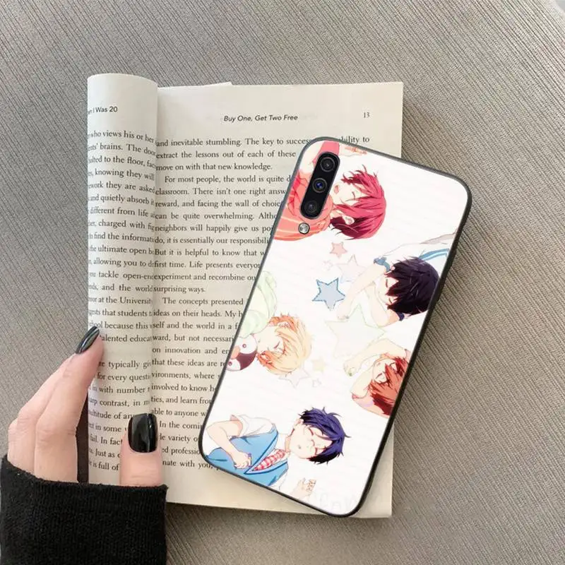 Бесплатный чехол для телефона Iwatobi плавания в стиле аниме Samsung galaxy A S note 10 7 8 9 20 30 31