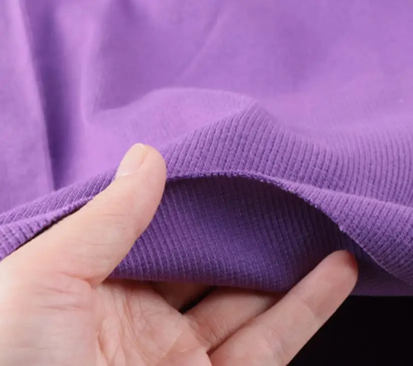 Хлопковая эластичная трикотажная трубка 2x2 в рубчик 47 цветов длина 7 8 дюйма 20x110 см