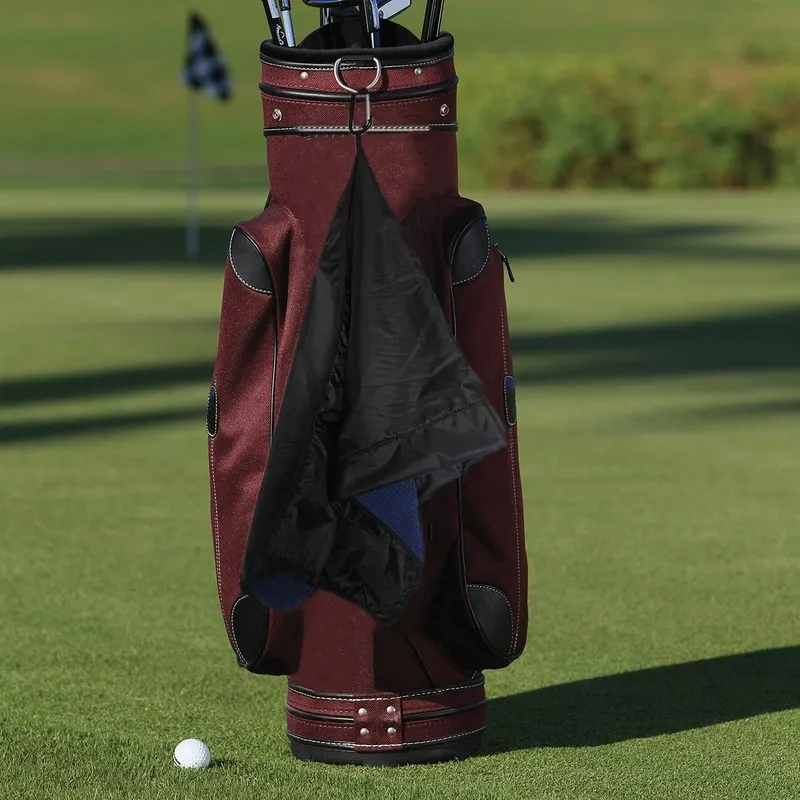 Новый дизайн водонепроницаемое полотенце для гольфа с крючком сумка дождливой