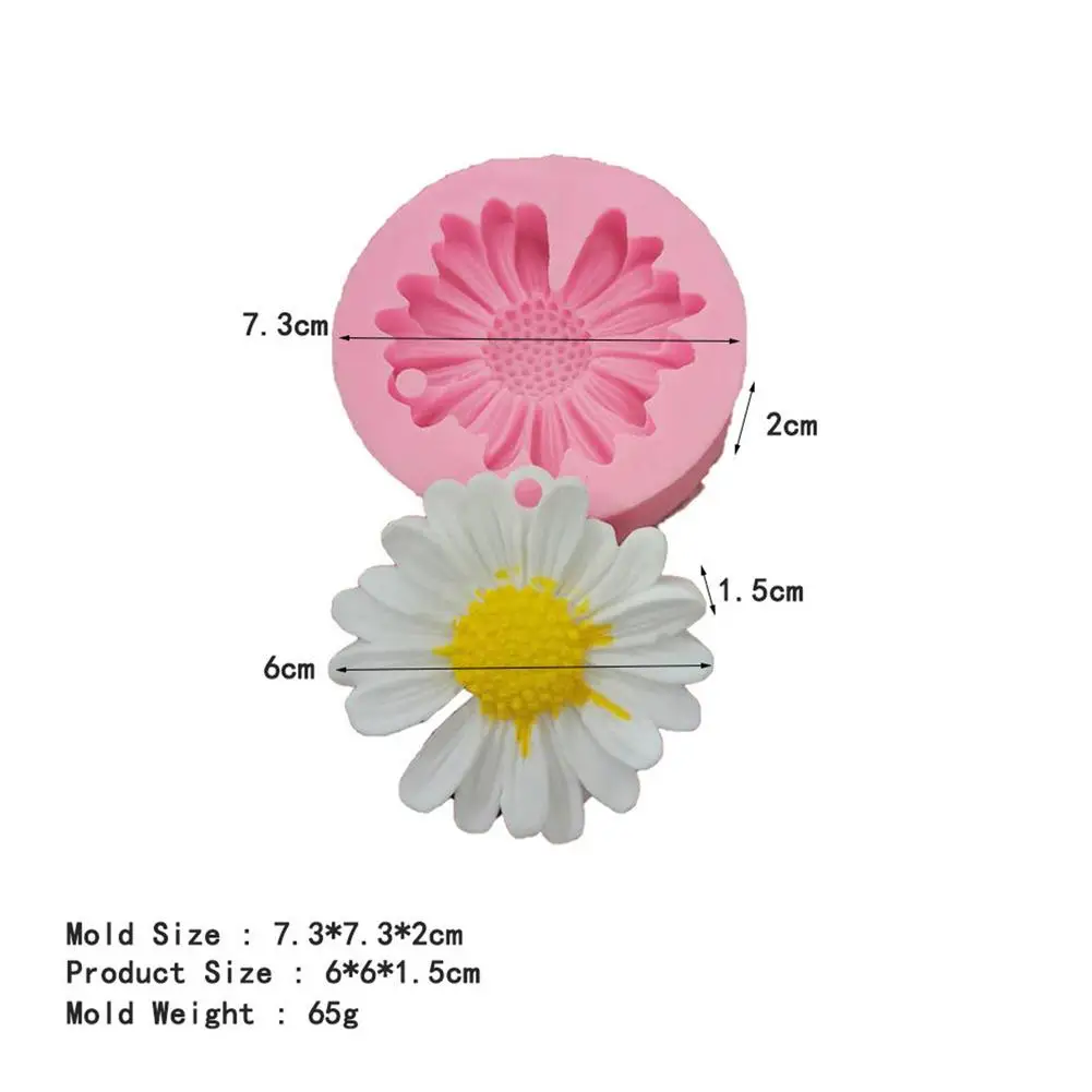 

3D Flowers Silicone Cake Border Decoration Cake Mold Crafts DIY