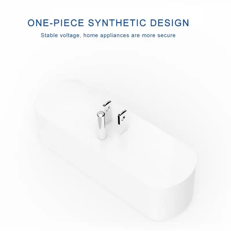 Умная розетка с двойным разъемом Wi Fi беспроводное управление через приложение