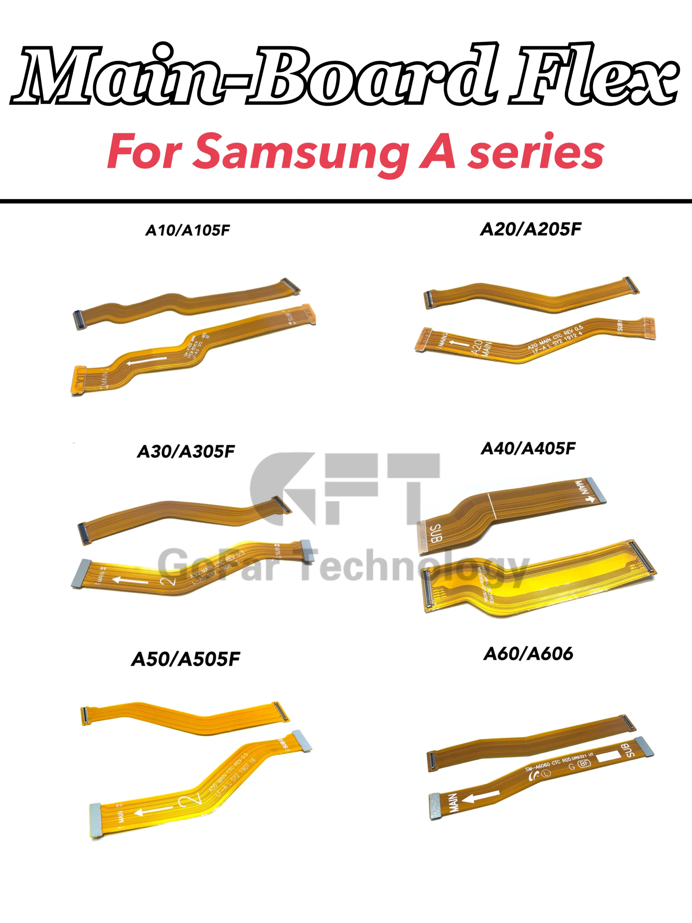 

5 шт. для Samsung Galaxy A10 A20 A20E A30 A40 A50 A60 A705F A750 A920 материнская плата разъем ЖК-дисплей USB гибкий кабель