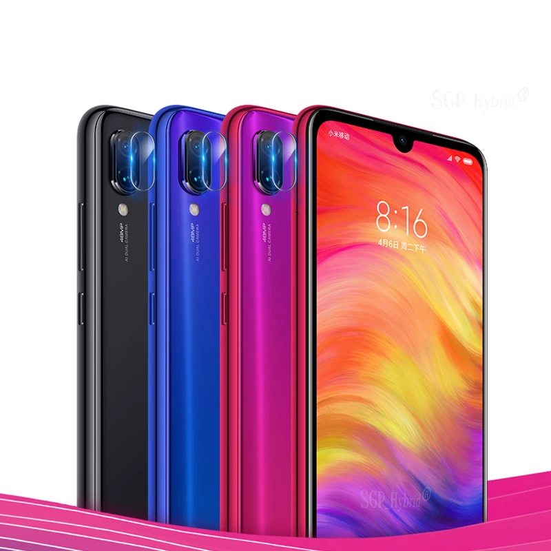 Закаленное стекло 2 в 1 для Redmi Note 7 7A 8A note 8 pro пленка объектива камеры Защита экрана