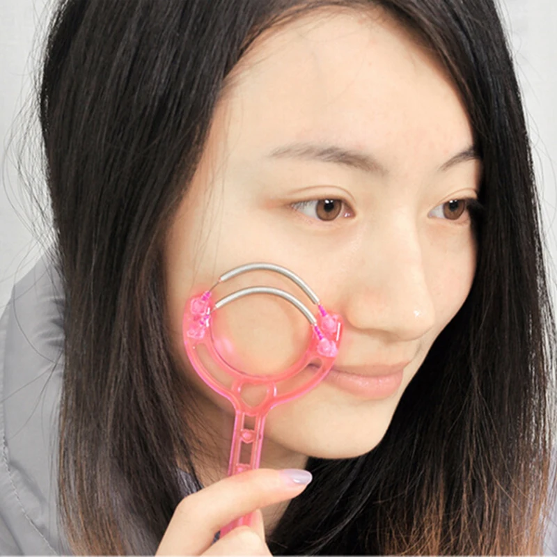 

New Face Roller Hair Threader Facial Hair Removal Threading Beauty Tool Handheld