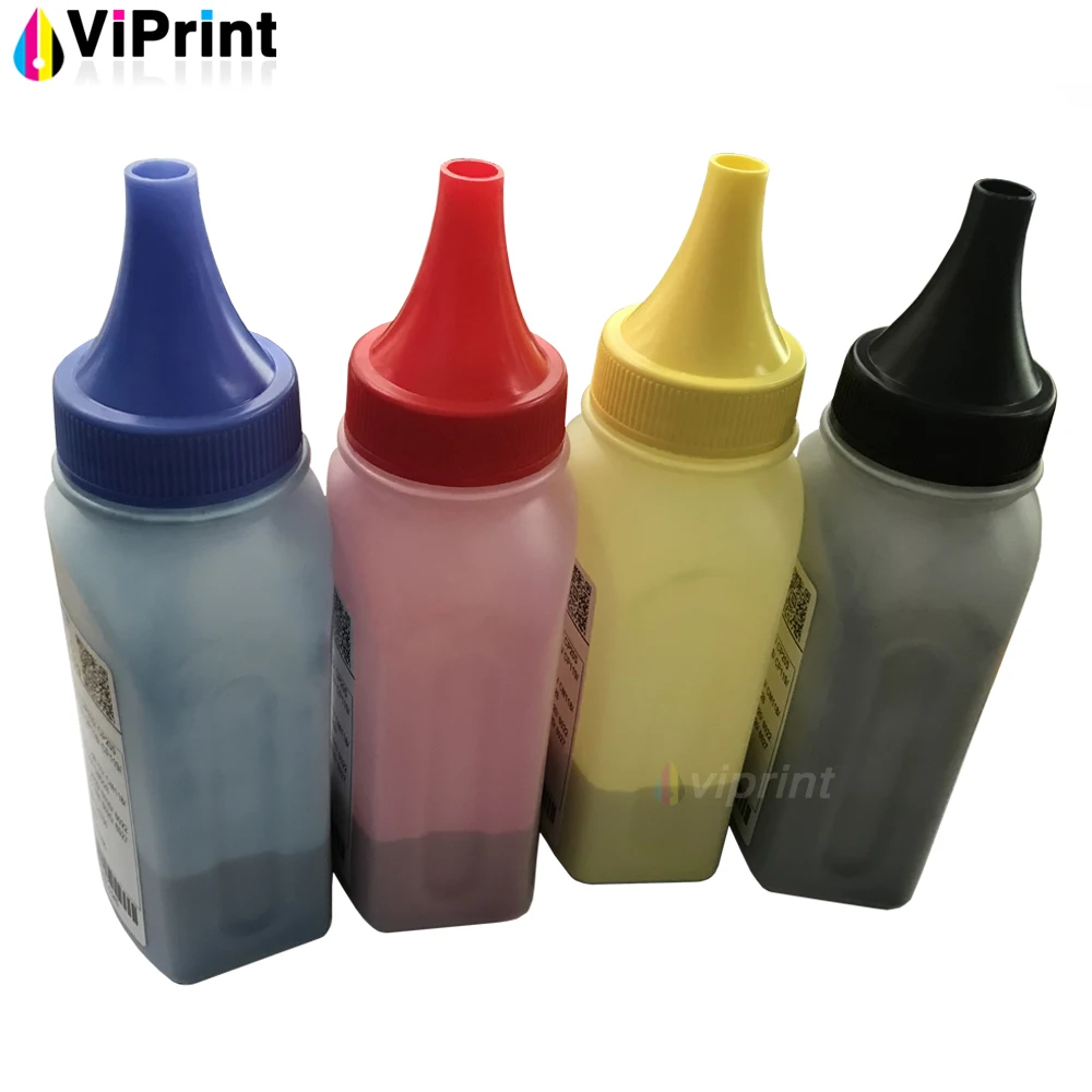

4 CLP300 Refill Toner Powder For Samsung CLP-300 CLP 300N CLX-2160 2160N CLX-2161 CLX-3160 3160N 3160FN BK 200g CMY 100g/bottle