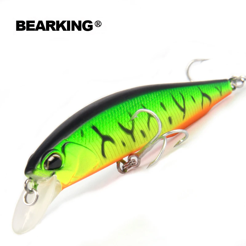 Bearking рыболовные приманки 100 мм 14,5 г, 5 шт./партия. Bear king хорошие рыболовные приманки гольян, качество Профессиональный гольян