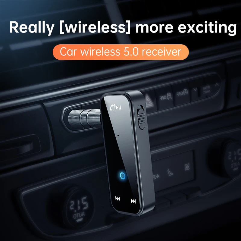 

Bluetooth адаптер для автомобиля, Bluetooth 5,0 приемник для дома стерео/проводные наушники, громкой связи Aux музыкальный приемник