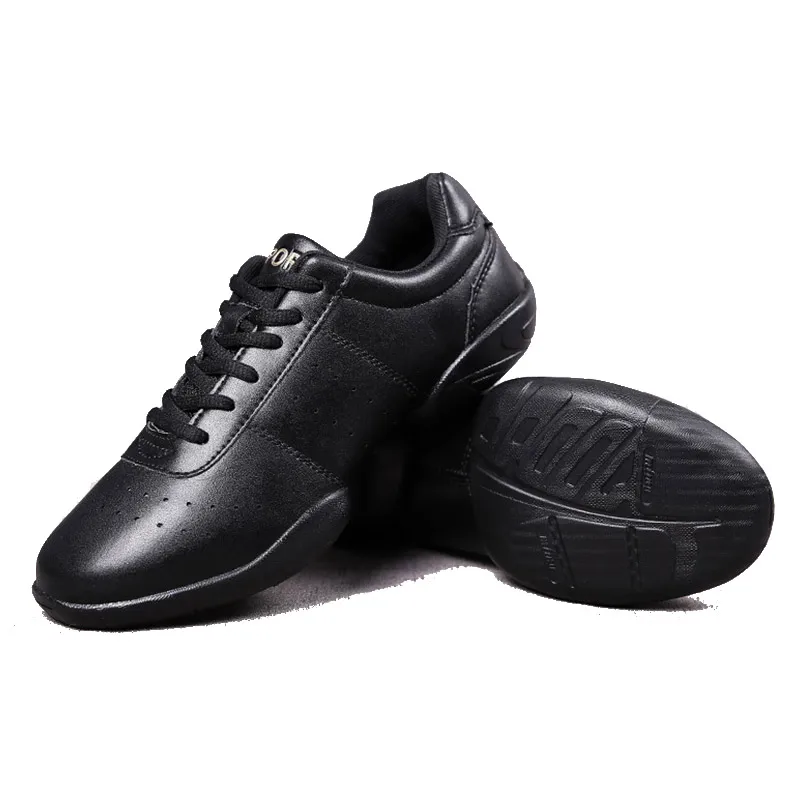 Женская обувь для аэробики мужские кроссовки с мягкой подошвой черная белая