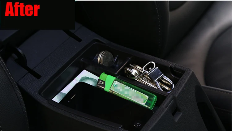 Auto Accessories Car Styling Central Armrest Box Suitcase Storage Holder Tray Container Clapboard For Hyundai IX25 Creta | Автомобили и