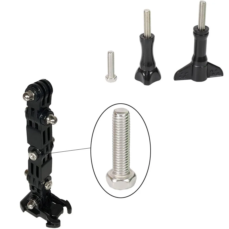 Универсальные винты из нержавеющей стали гайки ручка болт для Gopro Hero 8 7 6 5 4 Yi 4K SONY