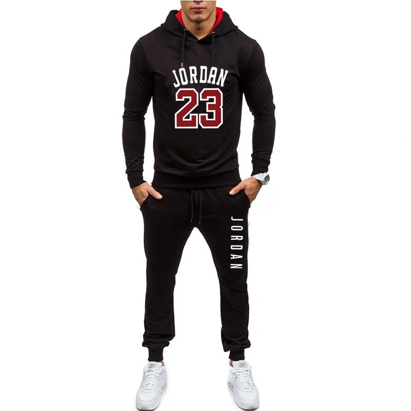

2021 new men's Hoodie and pants, casual sportswear, stockings, training wear, morning running wear, sportswear