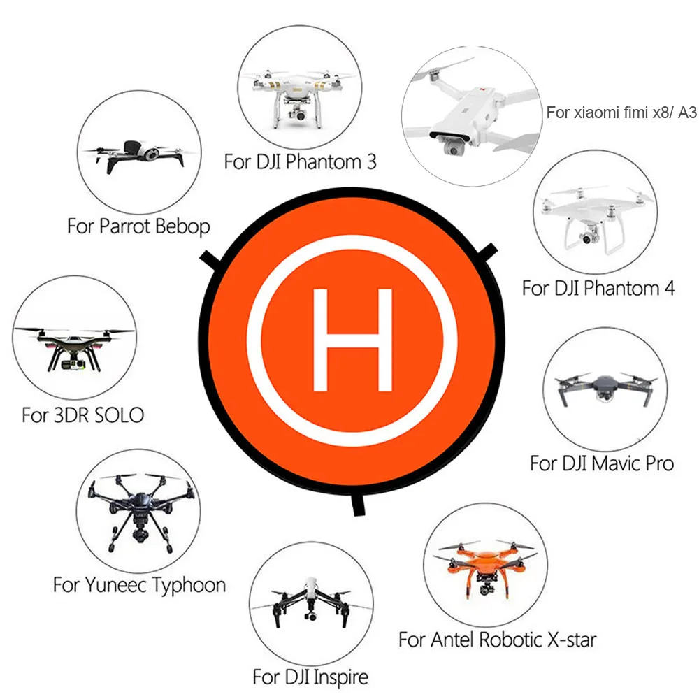 Водонепроницаемый складной посадочный коврик с эластичной основой 55 см для