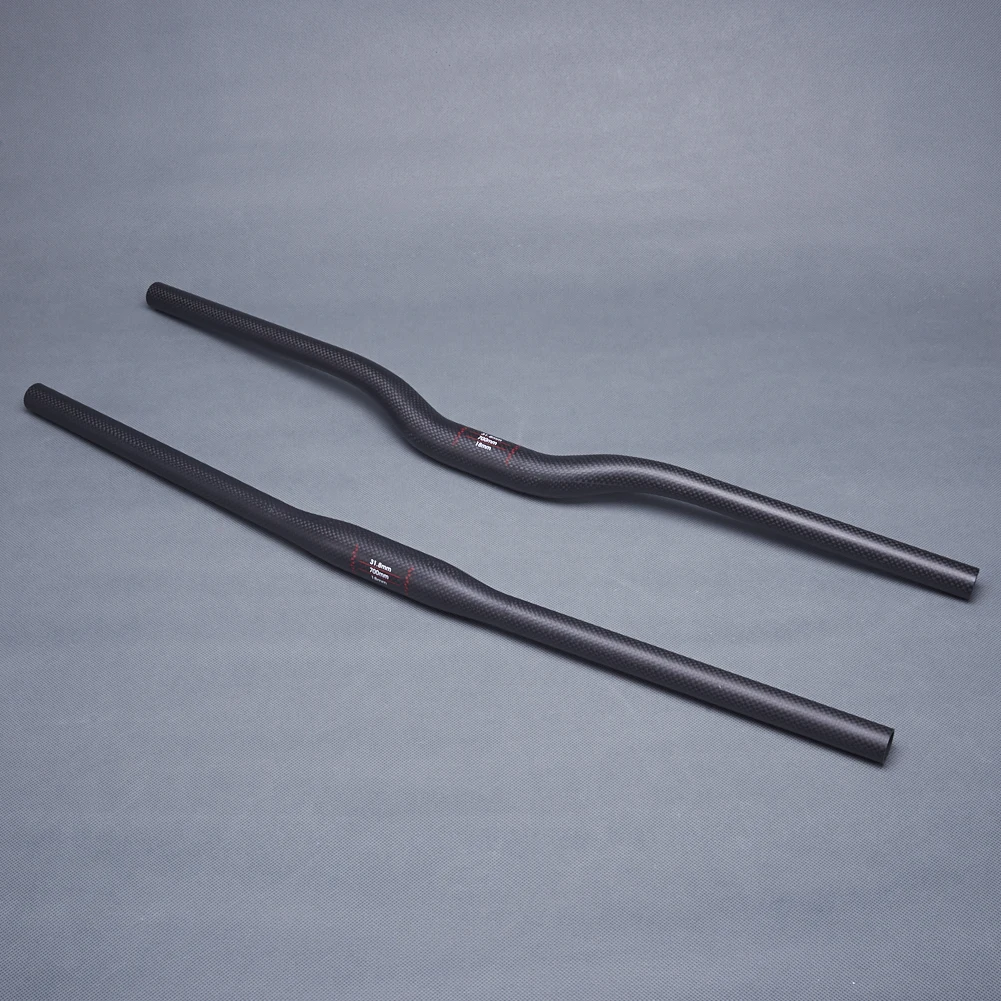 Велосипедные детали матовый руль из углеродного волокна 3K для горного