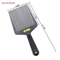 flat top guide comb haircut level combs with accurate water leveling system