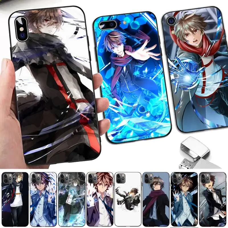 

Guilty Crown OUMA SHU Phone Case for iphone 13 8 7 6 6S Plus X 5S SE 2020 XR 11 12 pro XS MAX