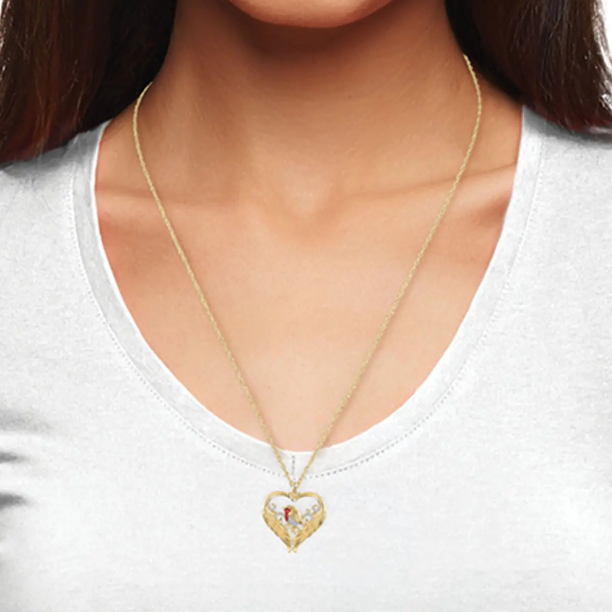 Новые идеи никогда не быть отделены друг от друга птичка воробышек в форме сердца