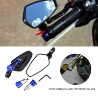 78 22mm bar end rear mirrors motorcycle accessories motorbike scooters rearview mirror moto for cafe racer z900 z1000 er6n