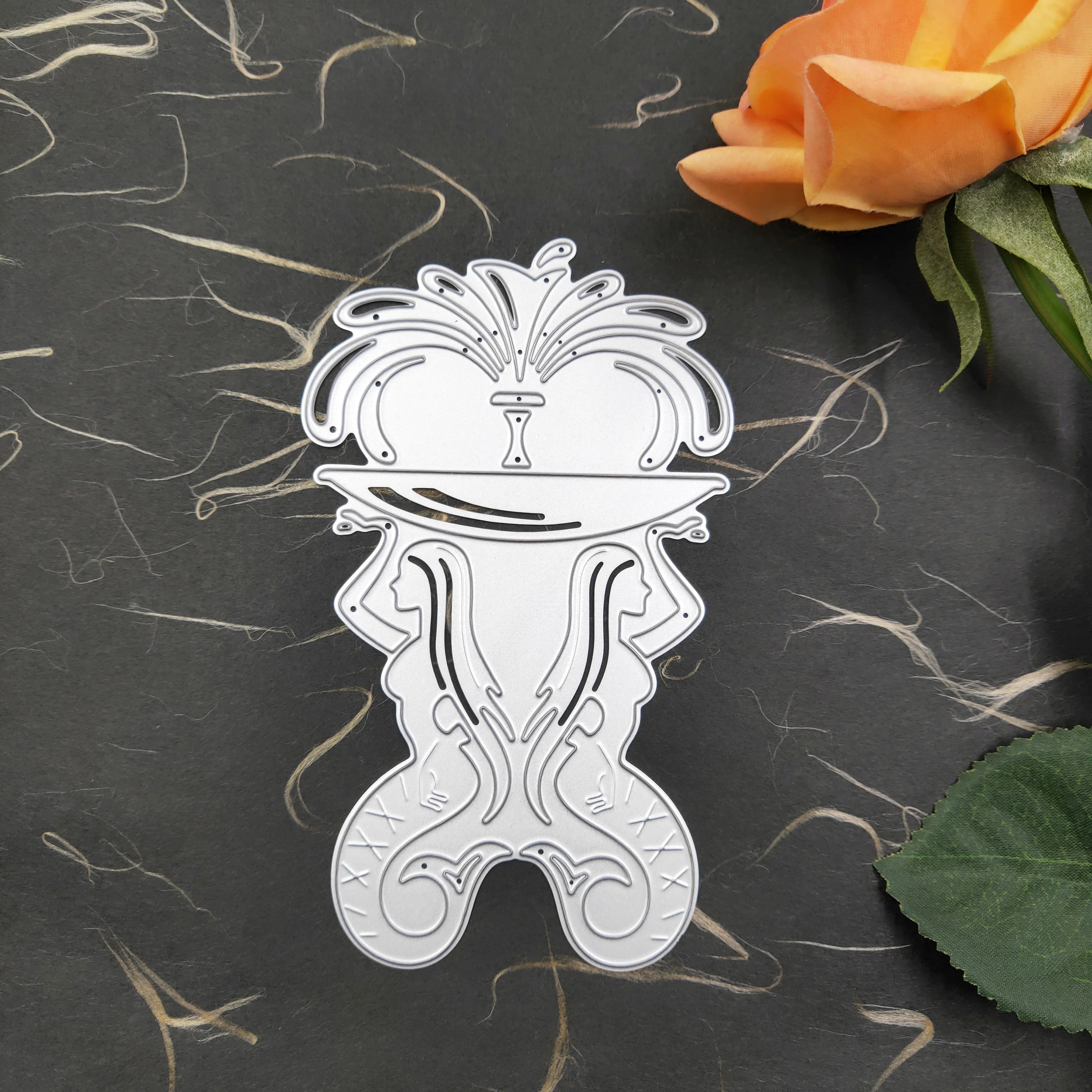 Металлические Вырубные штампы фонтан русалки новинка 2019 сделай сам альбом для