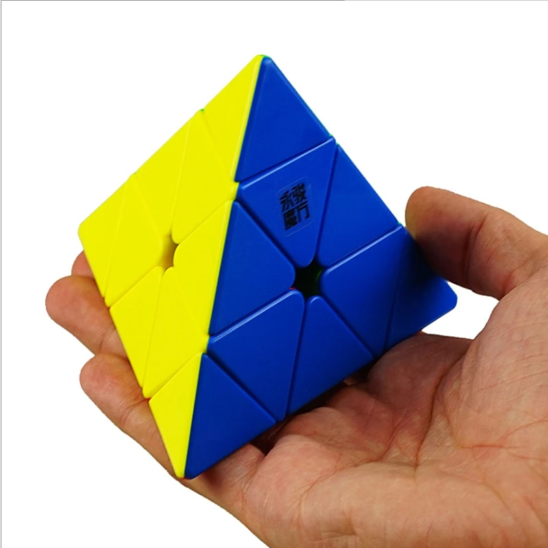 YongJun Yulong M 3x3 Магнитный пирамидальный куб 3x3x3 Магнитная Пирамида магический Yongjun cubo