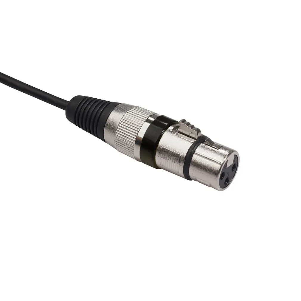 3Pin Xlr 1 штекер на 2 гнезда аудио Удлинительный кабель микрофон и сплиттер Линия для