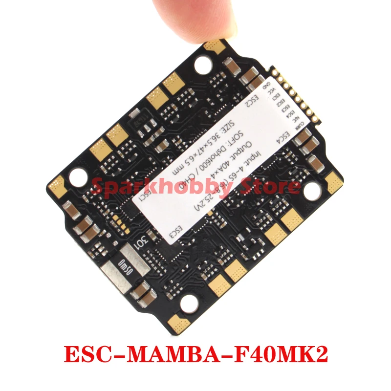 Diatone MAMBA F40 MK2 40A 4 в 1 ESC DSHOT 3 ~ 6S Lipo 30x30 мм печеные щетки для радиоуправляемого дрона FPV
