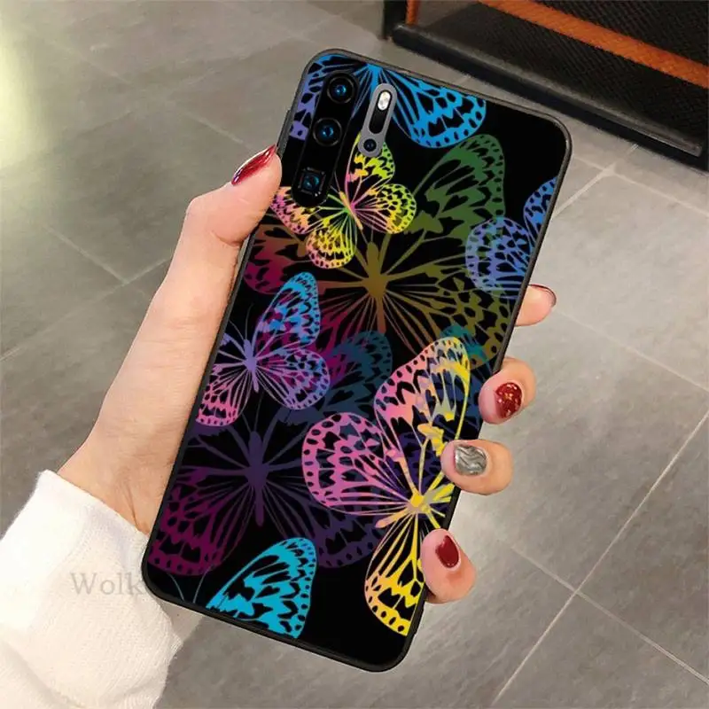 

Butterfly Dancing Girl Effect Phone Case for Samsung A30S A31 A40 A50S A51 A70 A80 nax fundas cover