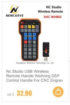 Nc Studio USB беспроводной пульт дистанционного управления Weihong DSP ручка для ЧПУ гравировальный станок для резки XHC WHB02 NEWCARVE