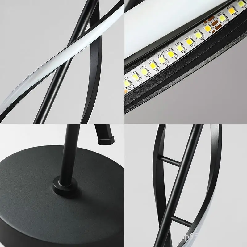 Светодиодный напольный светильник в скандинавском стиле для спальни