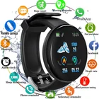 Мужские спортивные Смарт-часы с фитнес-трекером, круглые часы с функцией измерения кровяного давления, пульсометром, Смарт-часы для Android и IOS, женские модные Смарт-часы