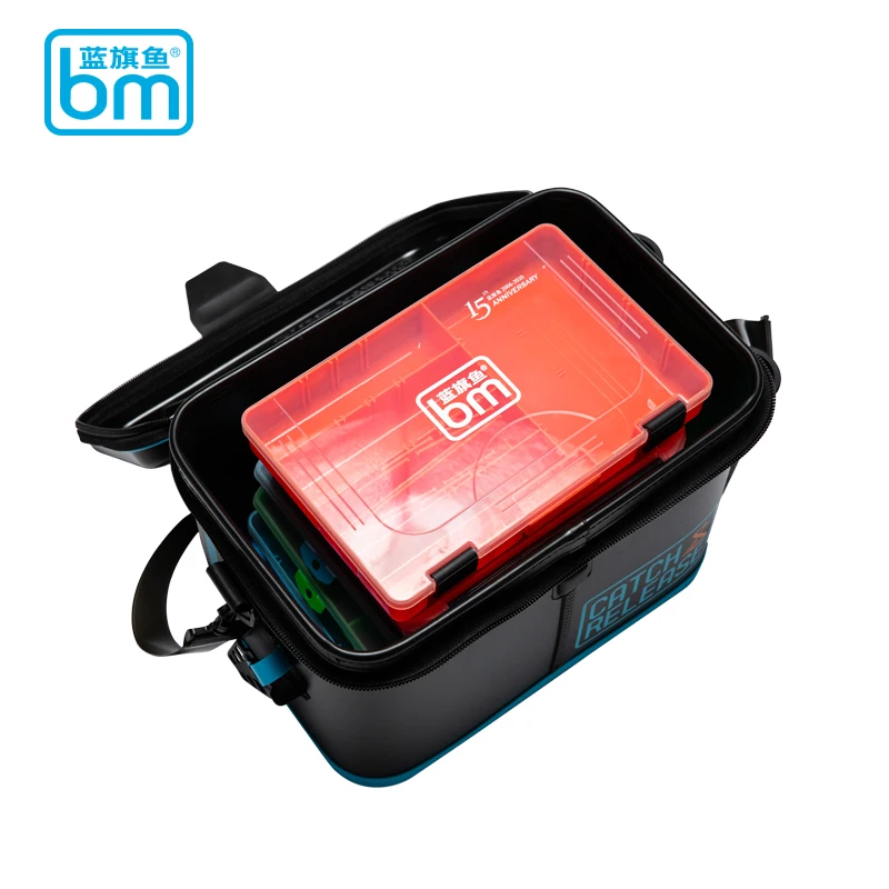 

High Quality Equipment Fishing Tackle Boxes Storage Container Fishing Hook Box Organizer Caja Pesca Fishing Accessories EJ50FB