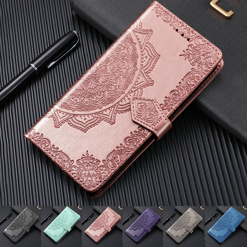Кожаный флип чехол в стиле ретро для Samsung Galaxy A51 A71 M20 M30S S8 S10 5G S9 Plus S6 S7 edge S10e Note 10 9 8