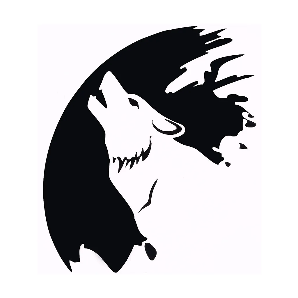 CARPRIE Cool Wolf Head 3D наклейка модная Автомобильная свирепая авто украшение для бака Pad