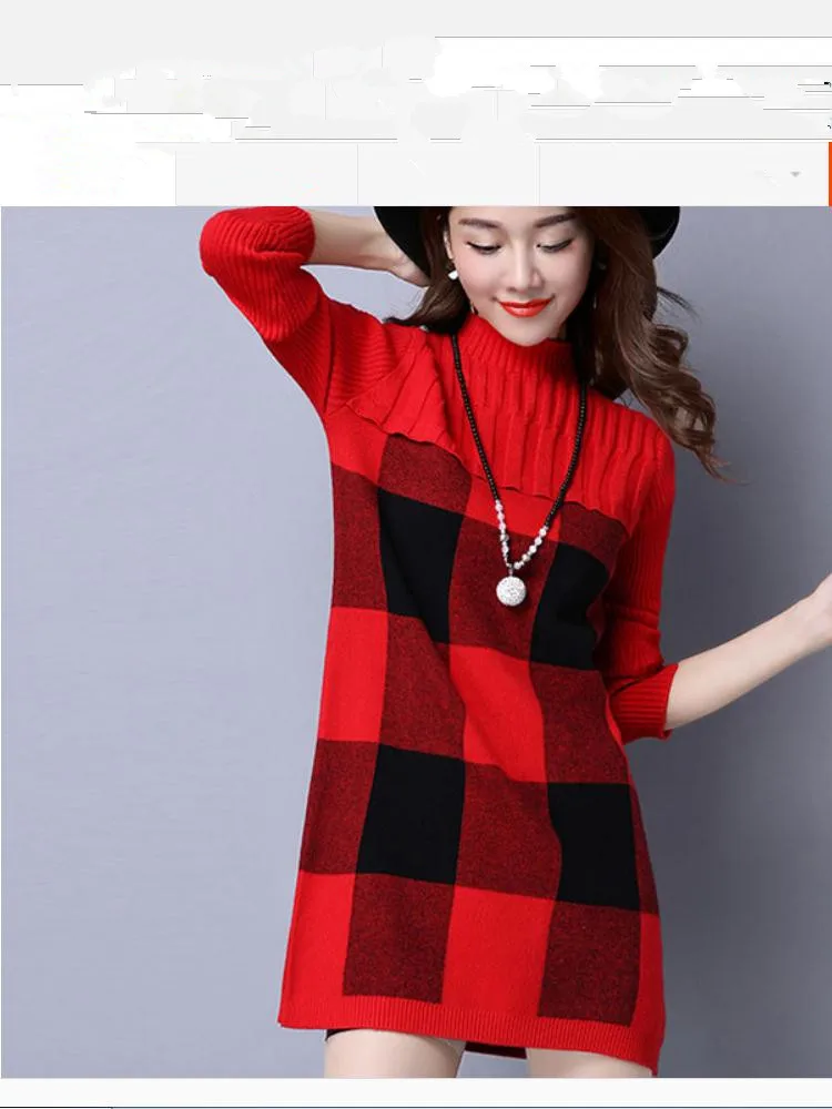 

2021 spring and autumn winter Long sleeve Women's Sweater coat