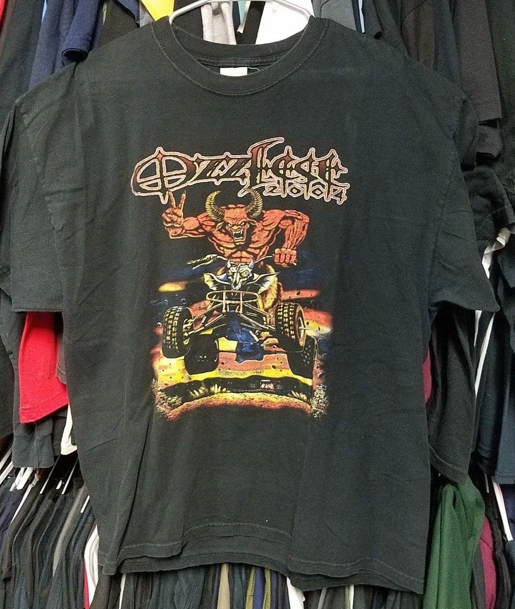 OZZFEST 2014 концертная футболка slayer slipknot god forbid superjoint hatebreed|Мужские футболки| |