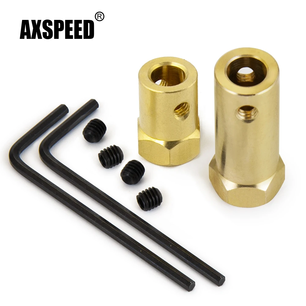 AXSPEED Лидер продаж 3/4/5/6/7/8 мм удлинитель Стиль медный шестигранник гибкий жесткая