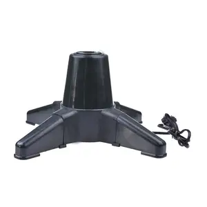 Подставка для рождественской елки электрическая вращающаяся на 360 градусов основа Рождественская елка вращающаяся подставка 2020 Новогоднее Рождественское украшение