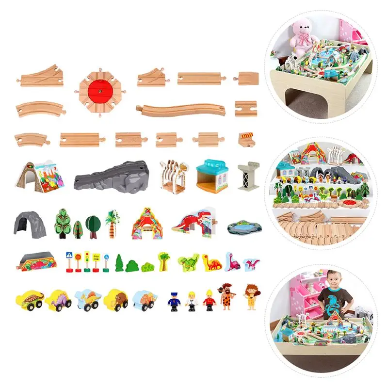 

1 Set Creative Dinosaur Track Building Block Electric Track Building Blocks Toy