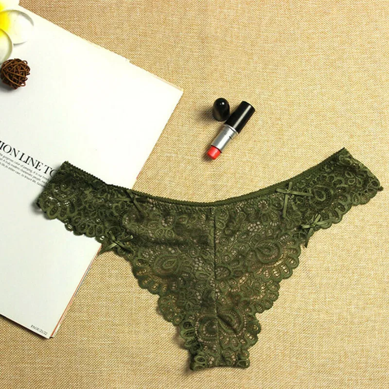 Новые женские сексуальные стринги из хлопка и кружева нижнее белье мягкое с