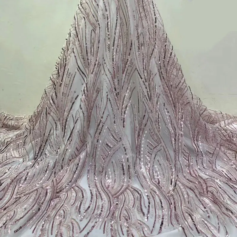 Ручная вышивка африканская кружевная ткань 2020 сетка французское кружево с