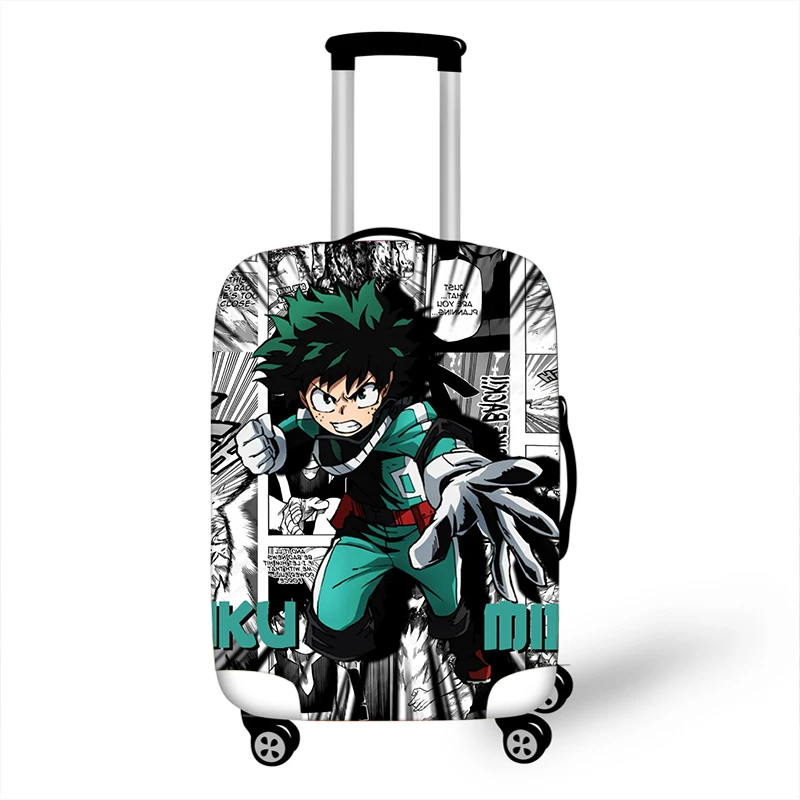 18-32'' Boku No Hero Academia Luggage Cover Travel Accessories Trolley Case Baggage Protective Covers Anti-Dust Suitcase Cover